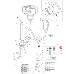 Molla attacco punta trivellaORIGINALE ACTIVE trivella t143 - tdu155 20816 | NewgardenAgri.com