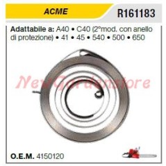 Ressort de démarrage ACME pour motoculteur A40 C40 41 45 540 500 650 R161183 | NewgardenAgri.com