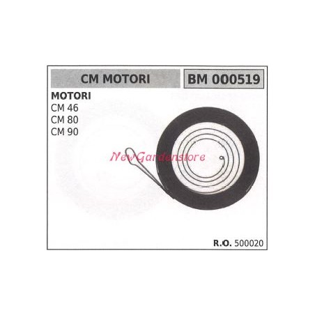 Ressort de démarrage CM MOTEURS CM 46 80 90 000519 | NewgardenAgri.com