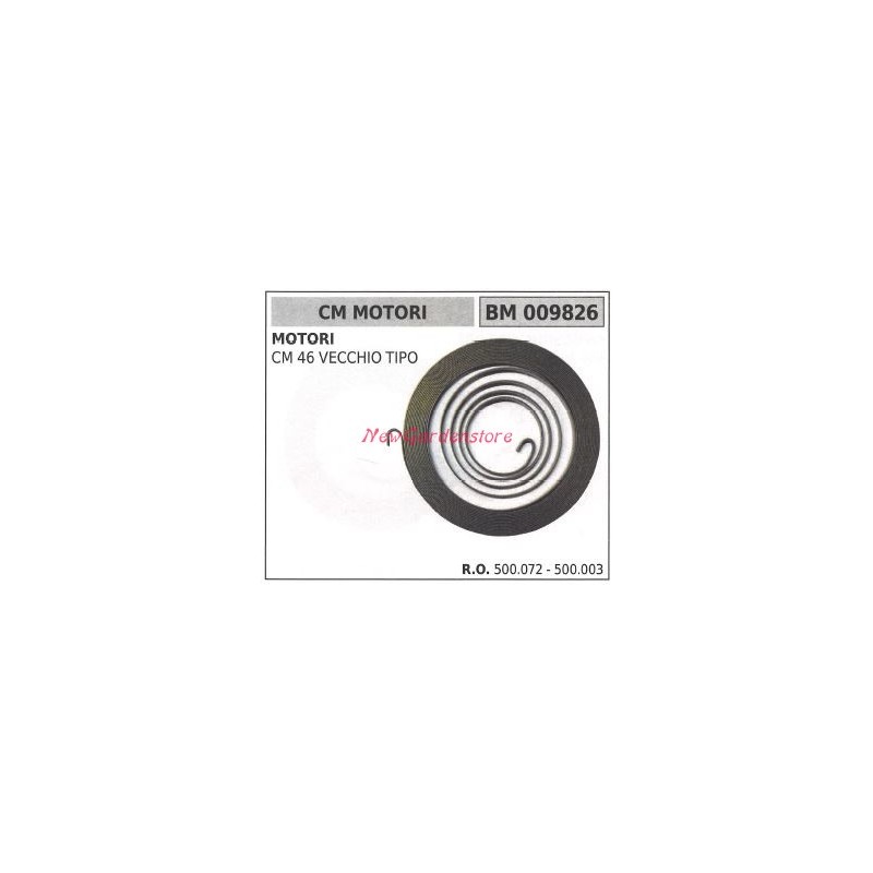 Anlasserfeder CM MOTORS CM 46 TYP OLD 009826