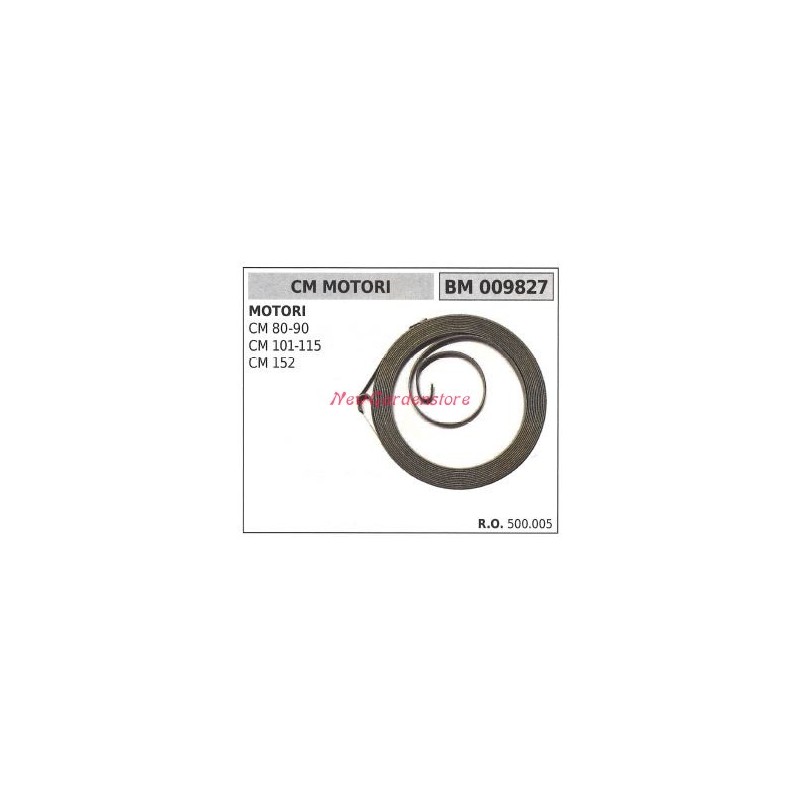 Anlasserfeder CM MOTORI Motor-Pumpe CM 80 90 101 115 152 009827