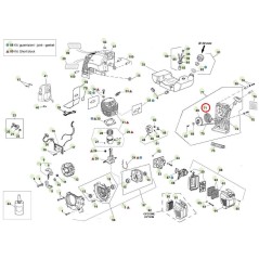 Molla avviamento ORIGINALE ACTIVE decespugliatore 4.5 - 5.5 trivella t143 020075 | NewgardenAgri.com