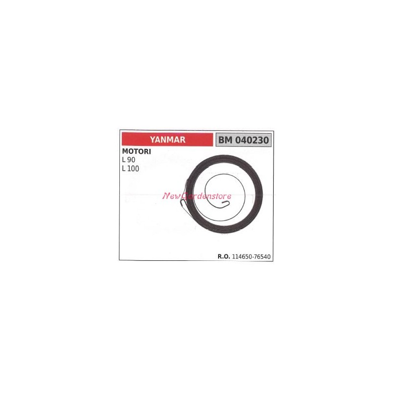 Molla avviamento YANMAR motozappa L 90 L 100 040230