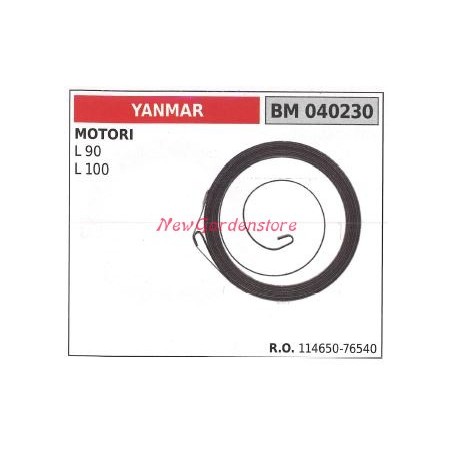 YANMAR Anlasserfeder L 90 L 100 040230 | NewgardenAgri.com