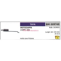 Muelle cable embrague TAYA motoazada ZAPPY 400 009749 | NewgardenAgri.com