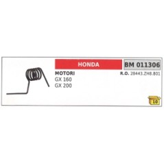 Spring for HONDA starter jumper GX 160 - GX 200 28443.ZH8.801 | NewgardenAgri.com