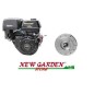 Moteur complet cultivateur rotatif 9 HP + bride arbre horizontal