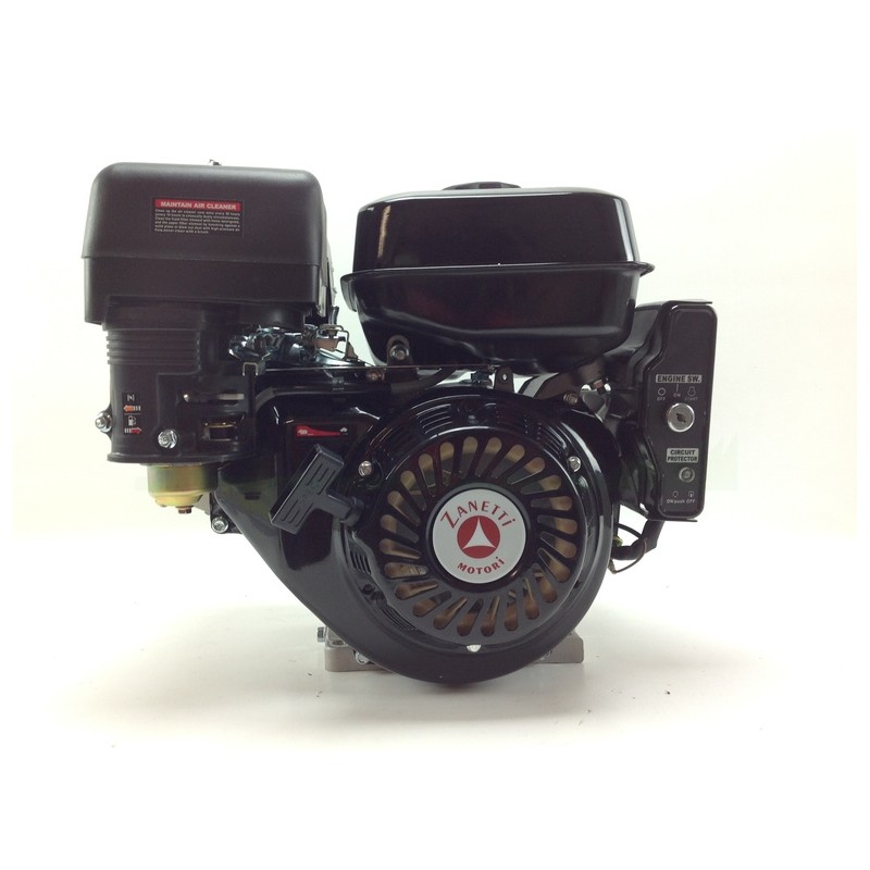 Motor completo motocultor ZANETTI BENZINA ZBM270L3E arranque eléctrico