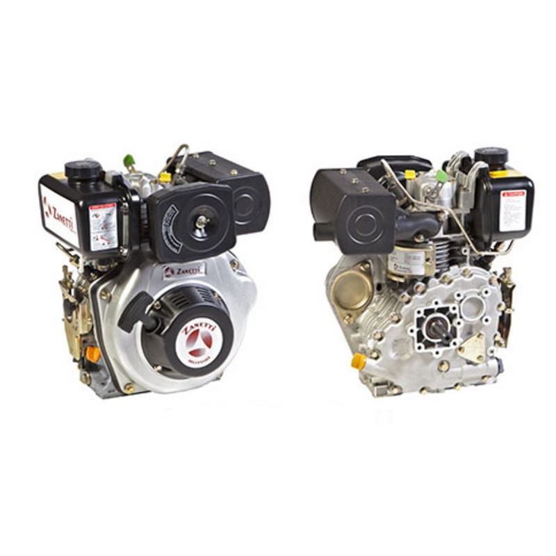 Motore motocoltivatore ZANETTI DIESEL ZDM70L2E cilindrico avviamento elettrico