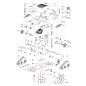 Motore trazione ruote ORIGINALE BLUEBIRD trinciaerba FM 23-53 9A01000602000 radiocomandato