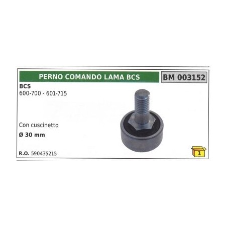 Perno de accionamiento de la cuchilla para motosegadora BCS 600 700 601 715 | NewgardenAgri.com