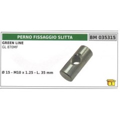 Pasador deslizante para segadora de motor GL 870MF Ø 18mm - M10x1,25 - L. 35mm | NewgardenAgri.com