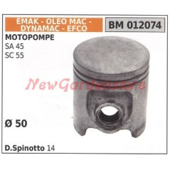 Pistón motobomba SA 45 SC 55 Ø 50mm EMAK 012074 | NewgardenAgri.com