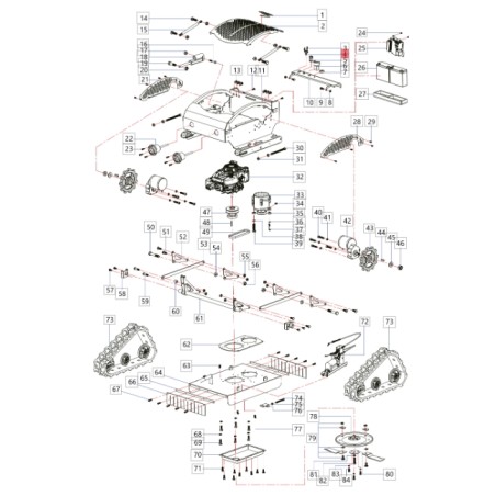 Original charging socket BLUEBIRD FM 23-53 2181000050000 | NewgardenAgri.com