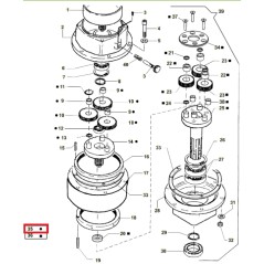 ORIGINAL ACTIVE Kettensäge Modell t143 - t152 erste Reduzierstufe 021037 | NewgardenAgri.com