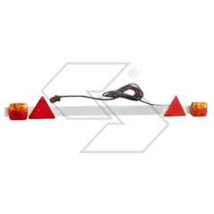 Rear adjustable light fitting bar agricultural tractor 1300-1800mm cable 6.5m | NewgardenAgri.com