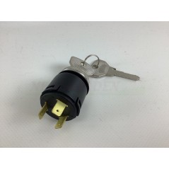 2-position ignition starter switch for agricultural tractor