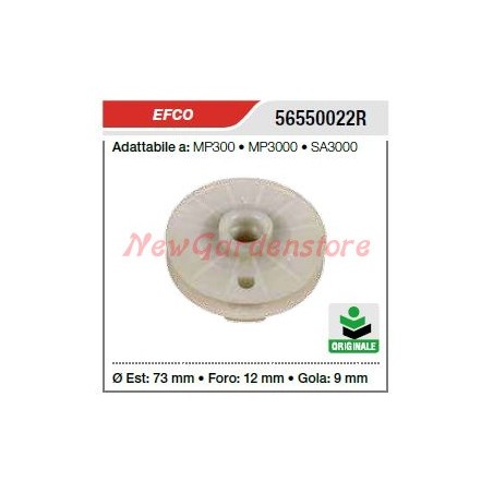 EFCO starter pulley MP300 3000 SA3000 56550022R | NewgardenAgri.com