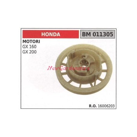 HONDA starting pulley GX 160 200 011305 | NewgardenAgri.com