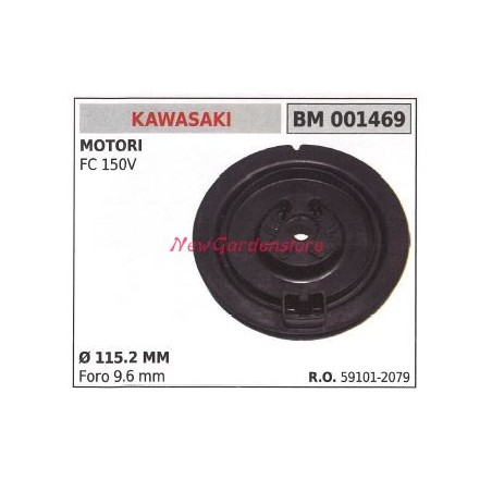 Polea de arranque KAWASAKI motoazada FC 150V 001469 | NewgardenAgri.com