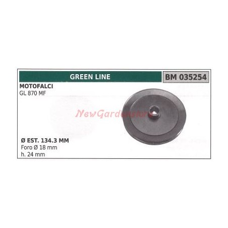 Mower pulley GL 870 MF GREENLINE 035254 | NewgardenAgri.com