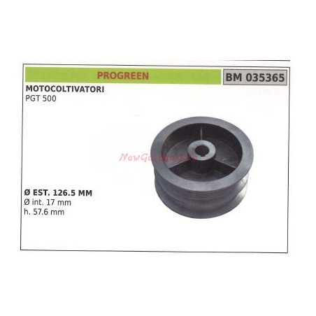 Pulley for walking tractor PTG 500 PROGREEN 035365 | NewgardenAgri.com