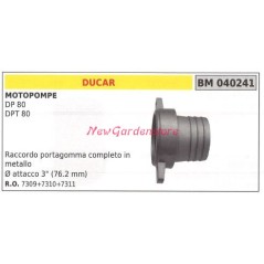 Metal hose connector DUCAR motor pump DP 80 DPT 80 040241 | NewgardenAgri.com