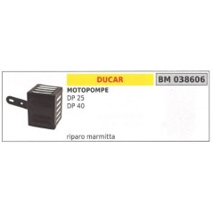 Silenciador bomba motor DUCAR DP 25 40 038606 | NewgardenAgri.com