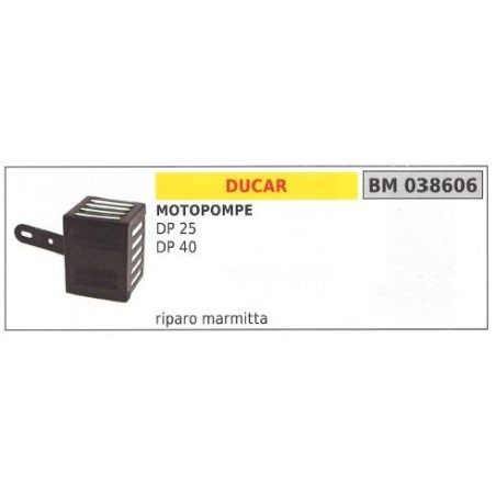 Silenciador bomba motor DUCAR DP 25 40 038606 | NewgardenAgri.com