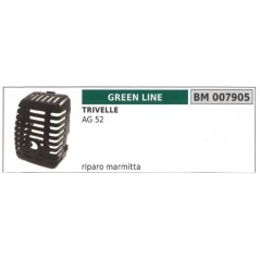 GREEN LINE silenciador silenciador barrena AG 52 007905 | NewgardenAgri.com