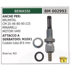 Grifo de combustible BENASSI motocultor motoazada 002993 | NewgardenAgri.com