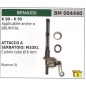 Grifo de combustible motocultivador BENASSI cultivador rotativo 004440