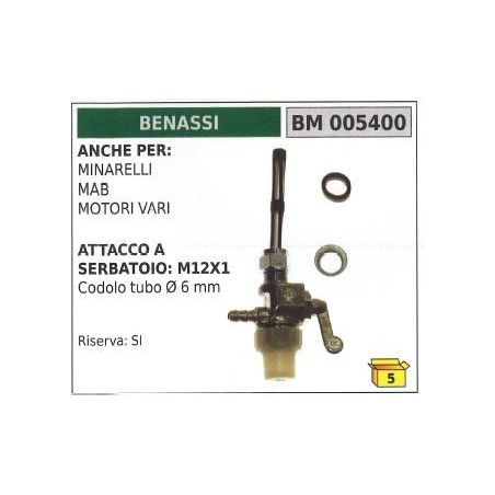 Grifo combustible motocultivador BENASSI motoazada 005400