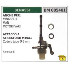 Grifo combustible motocultivador BENASSI cultivador rotativo 005401 | NewgardenAgri.com