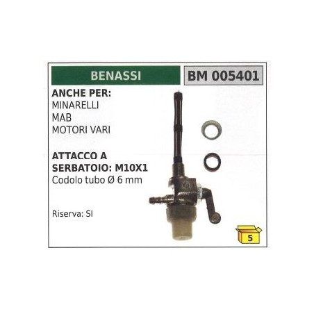 Grifo combustible motocultivador BENASSI cultivador rotativo 005401 | NewgardenAgri.com