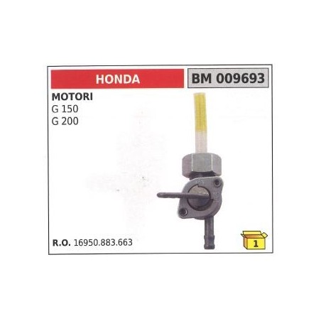 Fuel tap HONDA power tiller G 150 200 009693 | NewgardenAgri.com