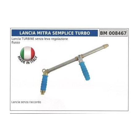 Simple miter turbo spraying lance | NewgardenAgri.com