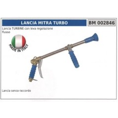 Simple miter turbo spraying lance with flow adjustment lever | NewgardenAgri.com