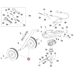 ORIGINAL ACTIVE Grasschneckenrad Modelle t-165 020780 | NewgardenAgri.com