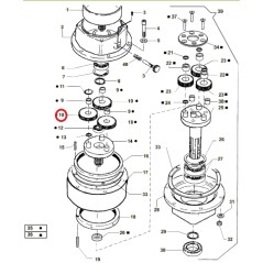 Satellite primo stadio ORIGINALE ACTIVE trivella modelli t143 - t152 020797 | NewgardenAgri.com