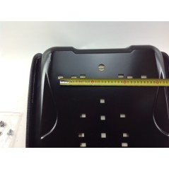 Padded PVC seat for universal lawnmower tractor, drilled agricultural tractor A02941 | NewgardenAgri.com