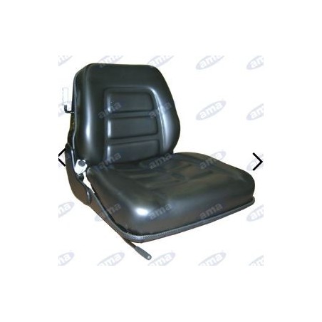 Black sky seat with built-in suspension for agricultural tractor 38026 | NewgardenAgri.com