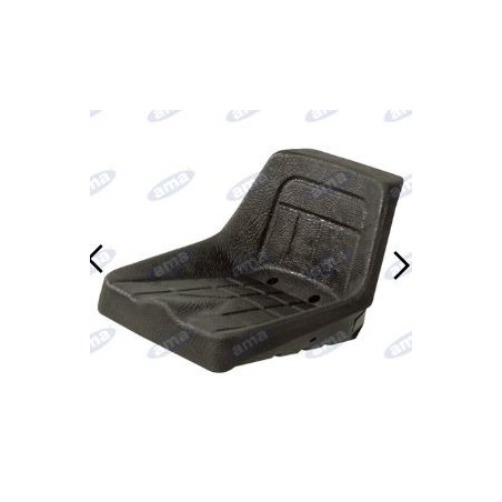 Unpainted seat with rails and armrests for agricultural tractor | NewgardenAgri.com