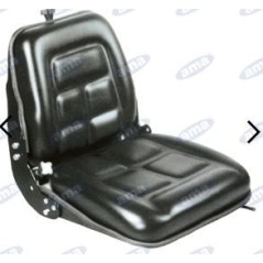 Forklift seat with rails and suspension for agricultural tractor | NewgardenAgri.com