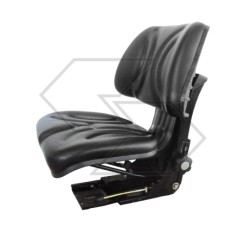 Standard black pvc seat for agricultural tractor | NewgardenAgri.com