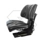 Standard black pvc seat for agricultural tractor