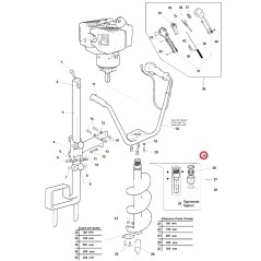 Broca Seeger E33 DIN 471 ORIGINAL ACTIVE desbrozadora modelos t143 020757 | NewgardenAgri.com