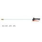 TECNOSPRAY nylon Pro lance stainless steel rod for manual sprayer