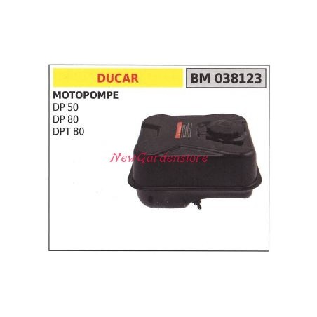 Depósito de combustible bomba motor DUCAR DP 50 80 DPT 80 038123 | NewgardenAgri.com