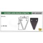 Narrow grooved blade section for motor mower 85315 SF